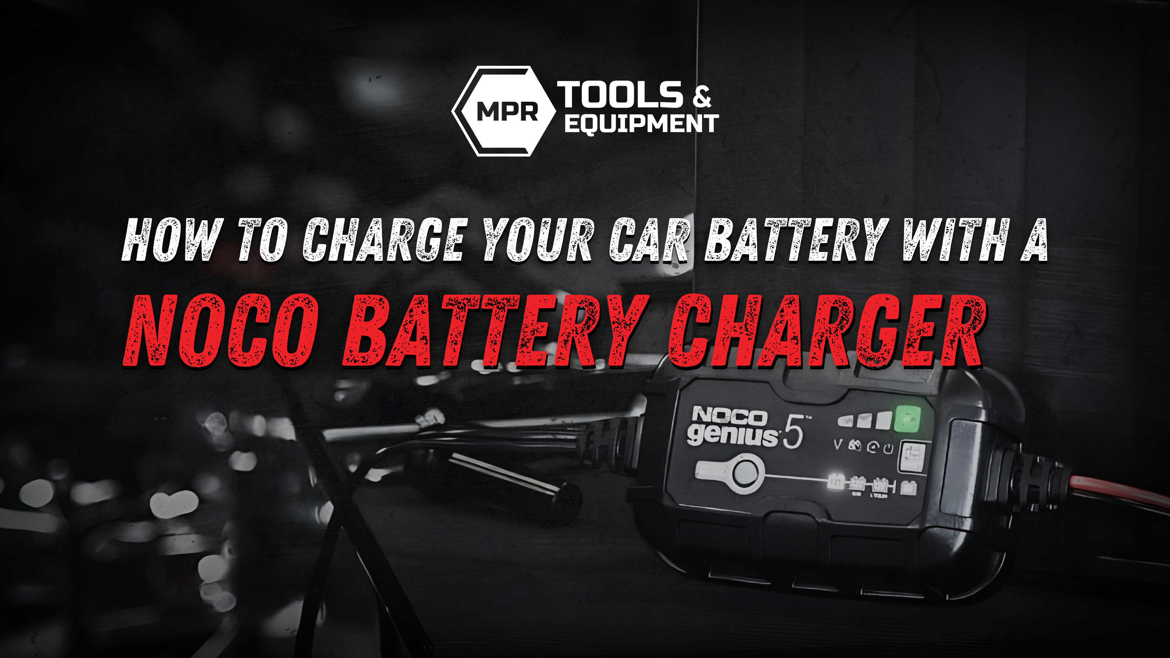 How to Charge Your Car Battery with a NOCO Battery Charger