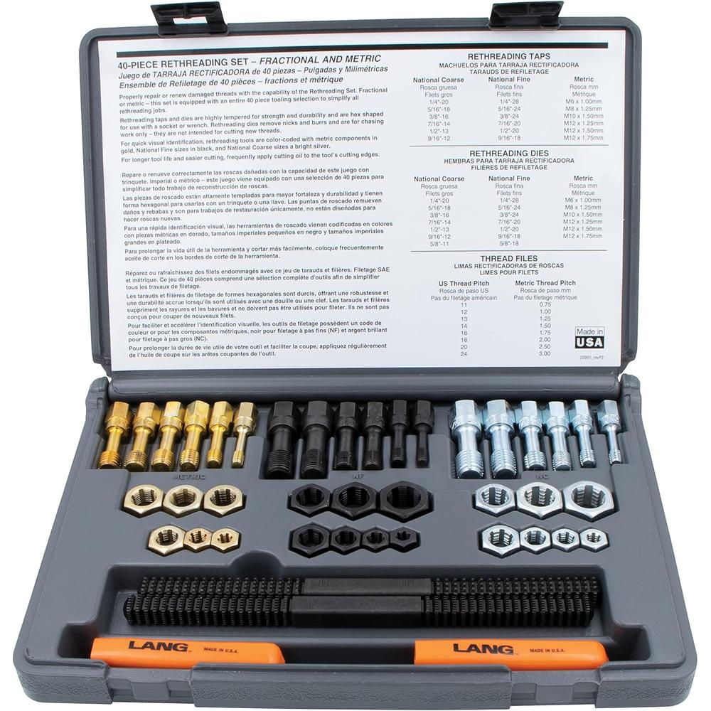 thumbnail image 2 of VAP-Autoparts OTC 7402 Universal Outside Thread Chaser – 1-1/4" To 5" OD, Rear Axle 2 of 2