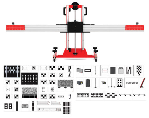 Autel AS20 ADAS ALL SYSTEMS 2.0 ULTIMATE CALIBRATION PACKAGE WITH STANDARD STATIONARY FRAME - MPR Tools & Equipment