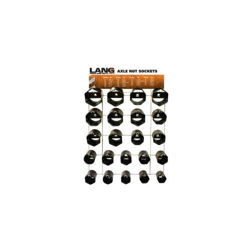 Lang Tools (KAS1291) 22-Piece Axle Nut Display - MPR Tools & Equipment