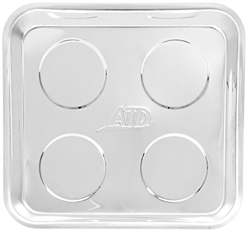 ATD Tools 8762 Stainless Steel Square Magnetic Parts Tray - MPR Tools & Equipment