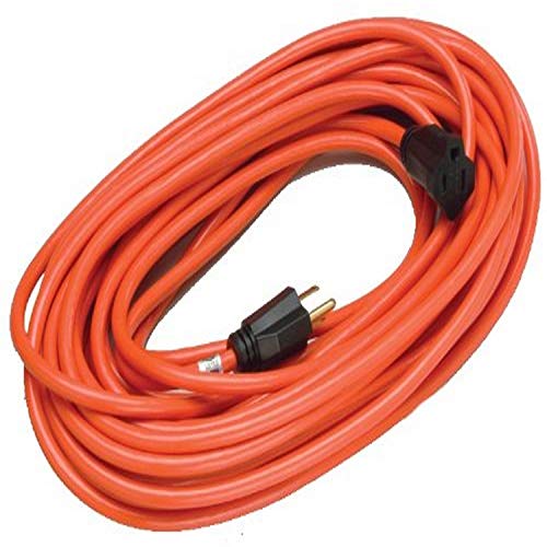 Alert Stamping WC-425 Durable 25 Foot Extension Cord, Feet, Orange - MPR Tools & Equipment