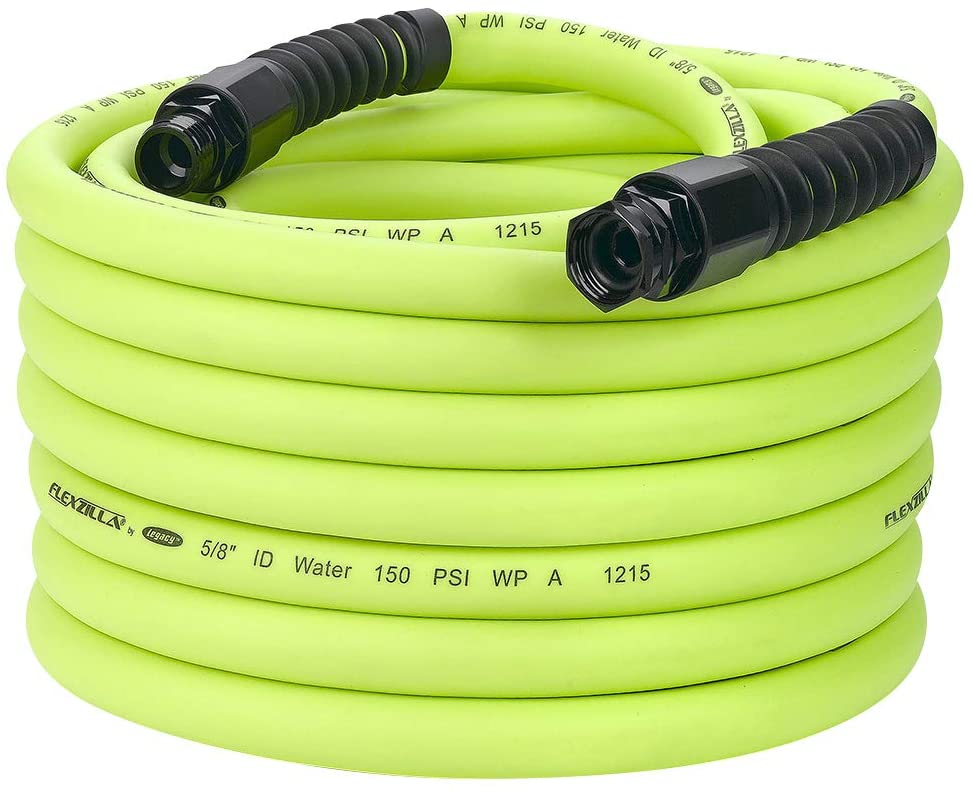 Flexzilla Pro Water Hose with Reusable Fittings. 5/8 in. x 75 ft.. Hea –  MPR Tools & Equipment