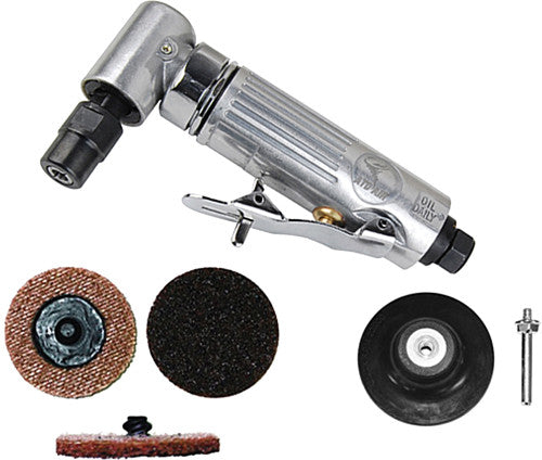 ATD Tools 21310 1/4" MINI ANGLE AIR DIE GRINDER/SURFACE CONDITIONING KIT - MPR Tools & Equipment