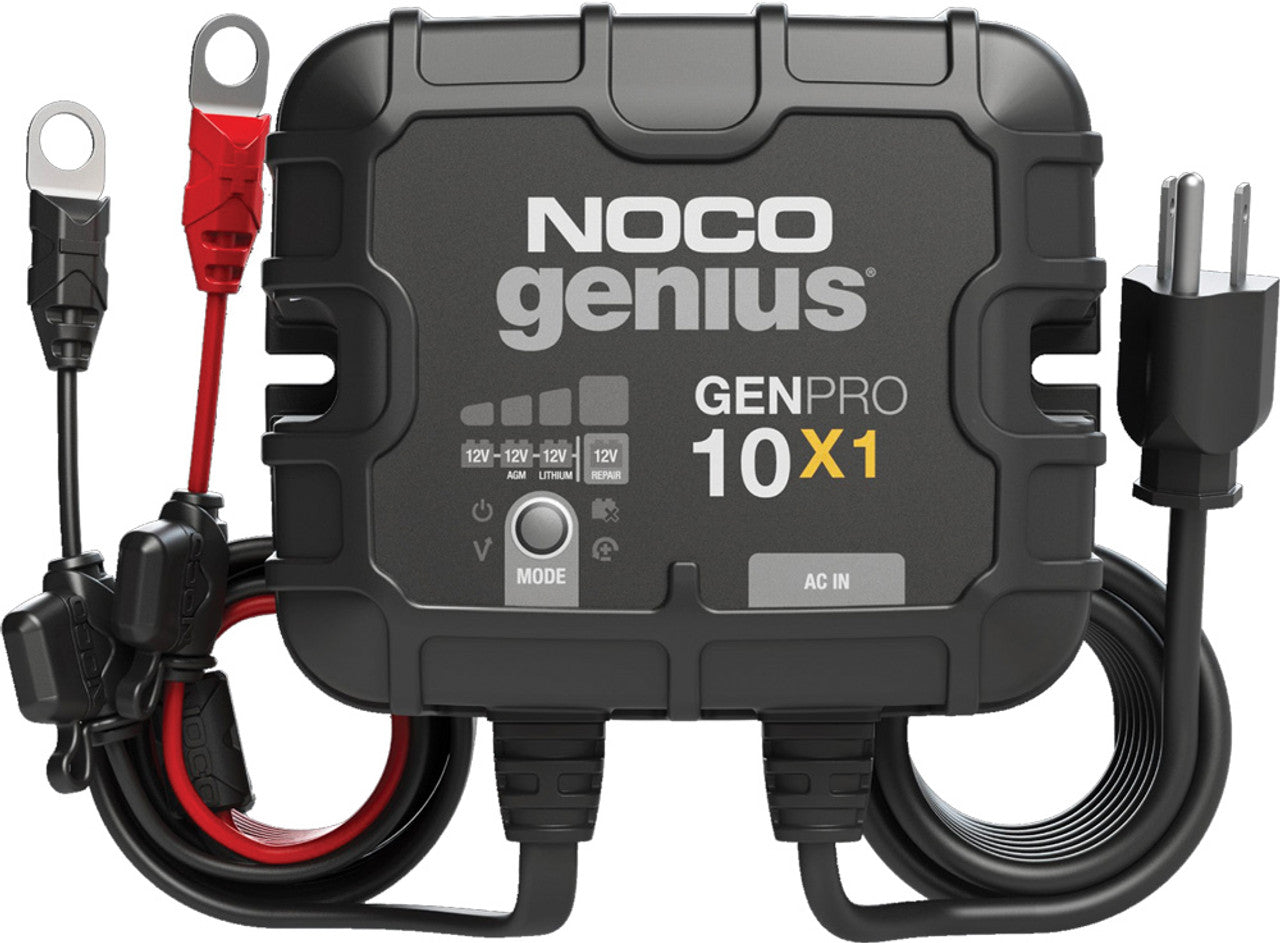 NOCO Genius GEN5X2 Mini Charger: 2 Bank, 12 Volt, 10 Amp