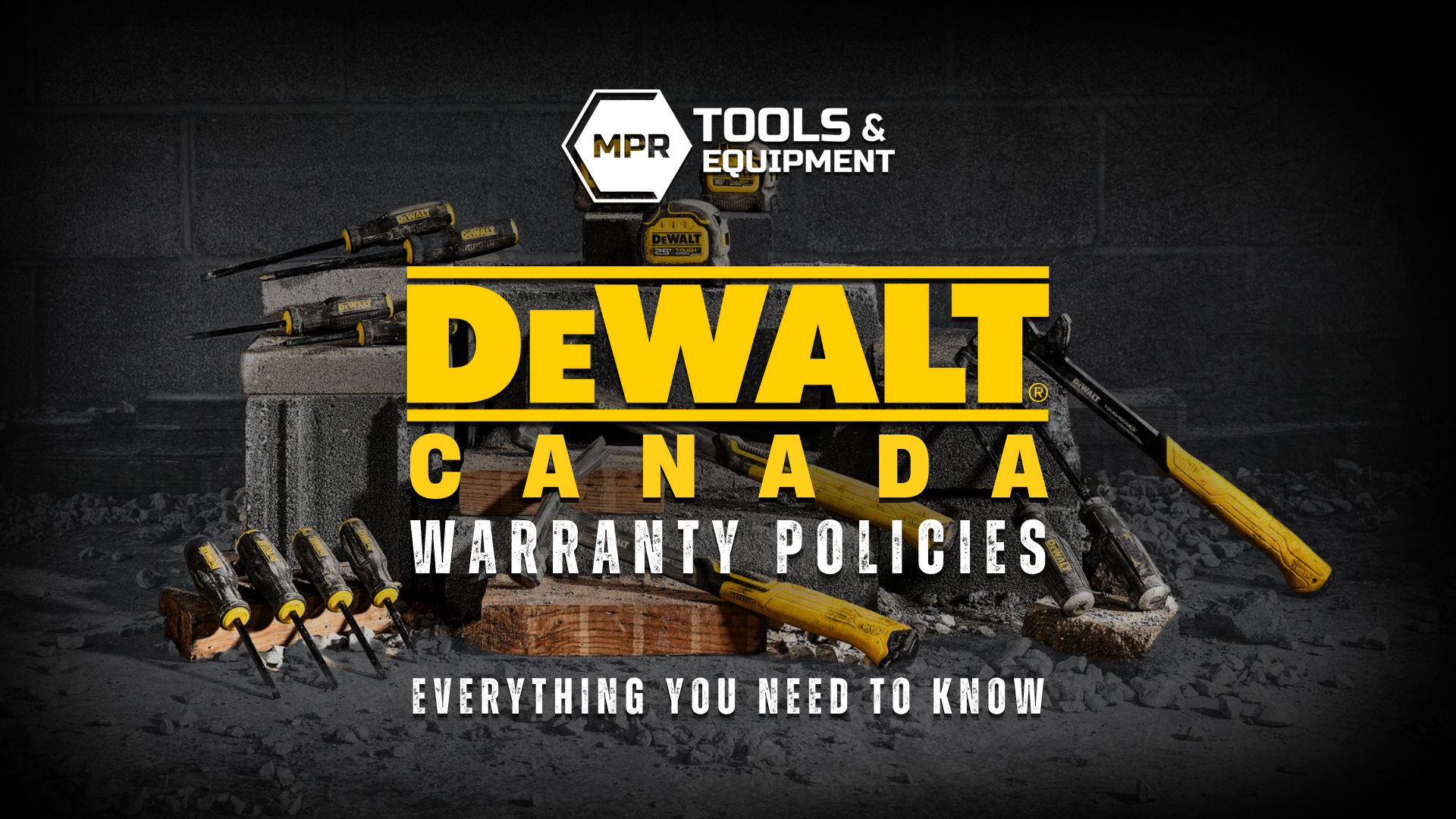 Dewalt Canada Warranty Policies: Everything You Need to Know