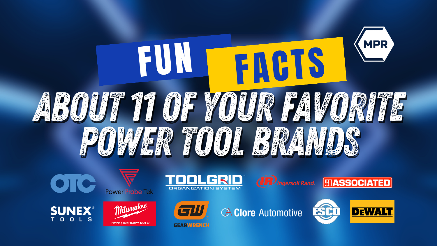 power tool brands Banner