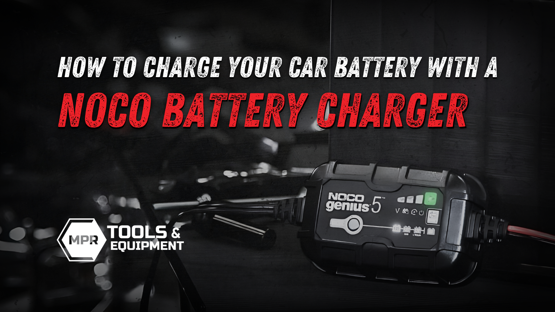 How to Charge Your Car Battery with a NOCO Battery Charger