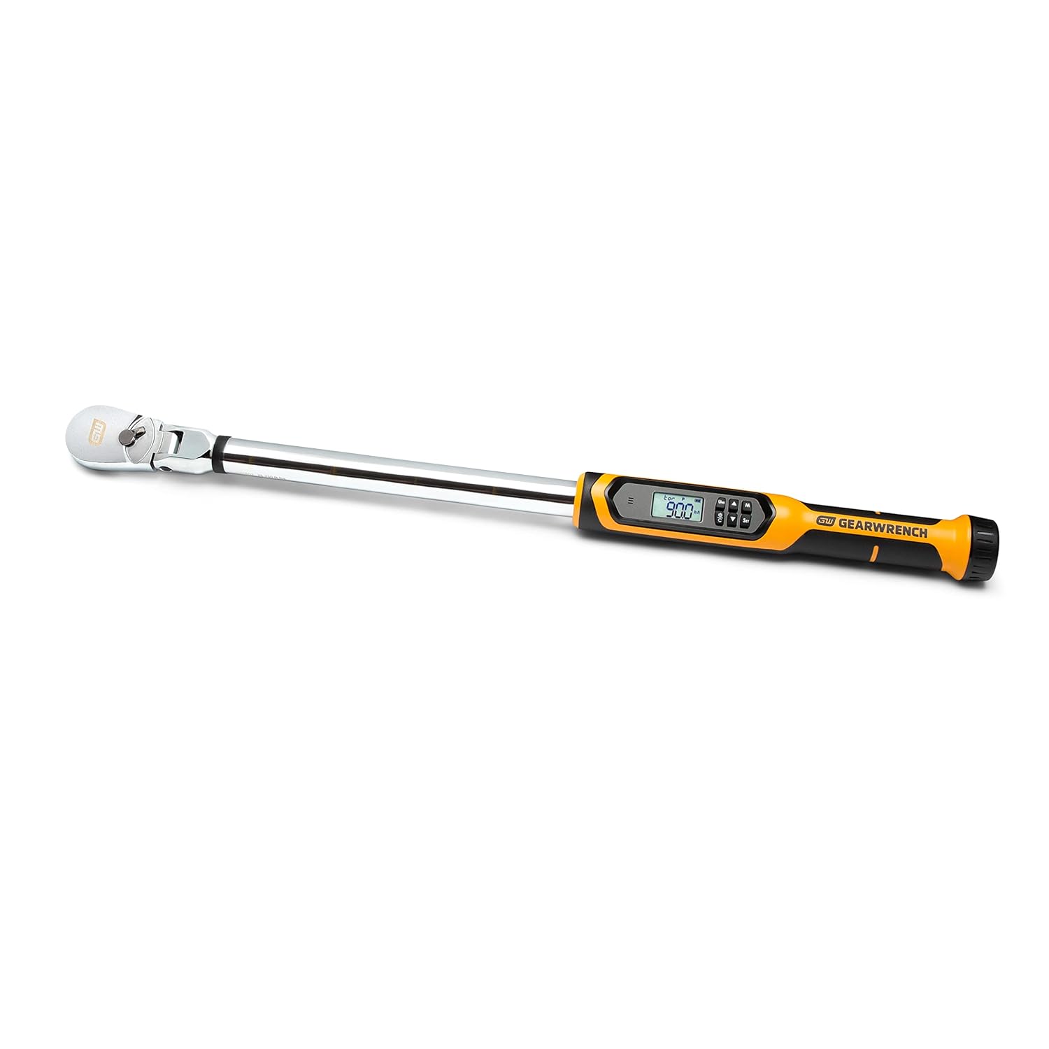 Gearwrench Micrometer Torque Wrench With Dual-Scale Handle and Reversible Ratchet Head