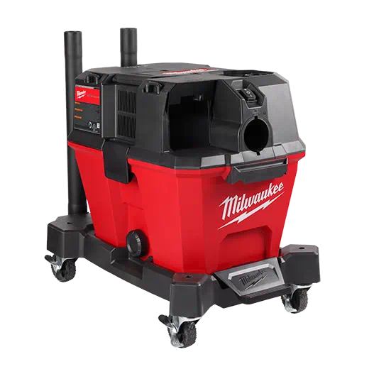 Milwaukee M12 and M18 cordless wet dry vacuums and dust extractors