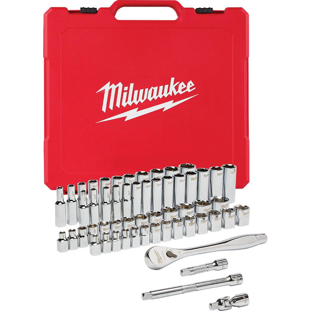 Milwaukee 3/8-inch drive socket sets