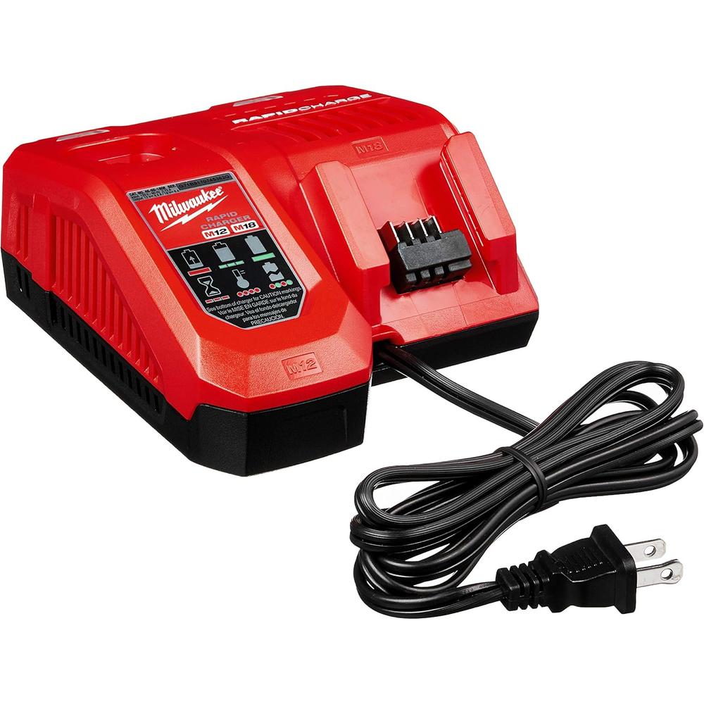 Milwaukee rapid battery chargers
