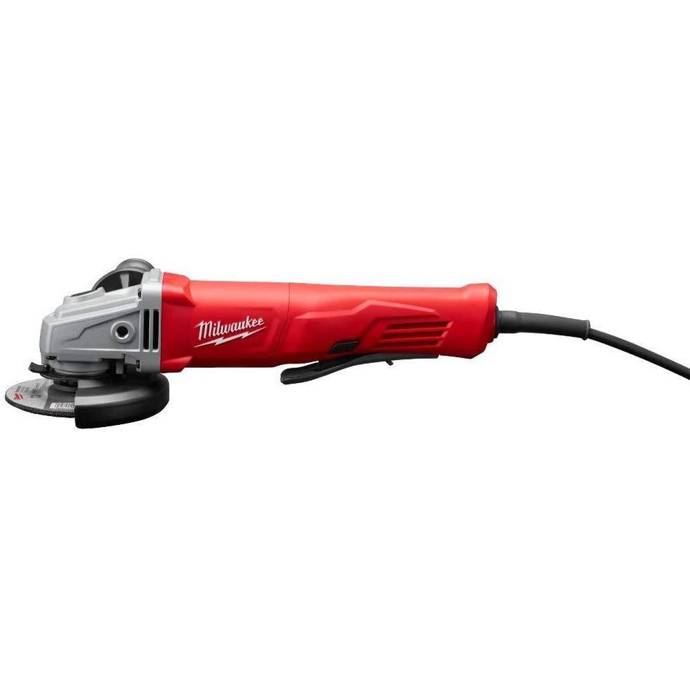 Milwaukee corded and cordless angle grinders