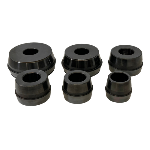 Coats 85609499 40mm Double-Sided Low-Angle Collet Kit - 6 hardened steel collets for wheel balancers