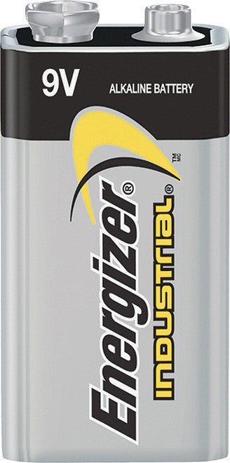 Energizer EN22 Energizer Industrial 9V Alkaline Battery, Pack of 1 - MPR Tools & Equipment