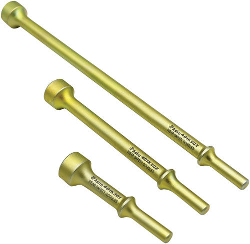 Astro Pneumatic 401K3 3-Pc .401 Shank Heavy Duty Thor Air Hammer Bit Set - MPR Tools & Equipment