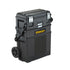 Stanley Tools 020800R FATMAX 4-in-1 Mobile Work Station - angled front view showing cantilever arm and wheels