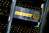 Close-up of Smart Cart Tire and Wheel Transporter logo with Patents Pending text on frame