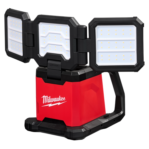 Milwaukee Tool 2368-20 M18 ROVER Triple-Panel Flood & Area Light - Front View