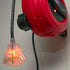 Lincoln Industrial 91039 illuminated triple outlet connector and power indicator light on cord reel