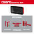 Milwaukee Tool PACKOUT Large Magnetic Bin - stores fasteners, power tool accessories and more infographic
