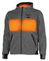 Milwaukee Tool M200G-20M M12™ Heated Hoodie With Hexon Heat Technology™, Includes Battery Holder, Gray (Medium) - MPR Tools & Equipment