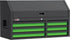 TOBEQ TC410618LGBK 41-Inch 6-Drawer Top Chest in Lime Green and Black