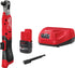 Milwaukee Tool 3054-21 M12 FUEL Compact 1/2 Ratchet Kit, 80 FT-LBS, 300 RPM, (1) 2.5Ah Battery, (1) Charger" - MPR Tools & Equipment