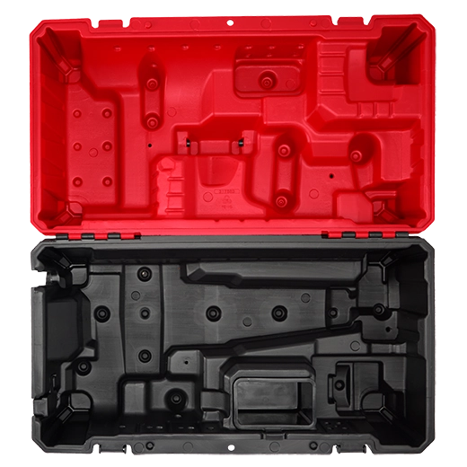 Milwaukee Tool 49-16-2747 M18 FUEL Chainsaw Case - Interior Molded Compartments Open