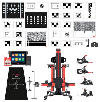 Autel IA700LDWT IA700 Alignment Pre-Check and ADAS Calibration Frame with LDW Targets and MS909 Tablet - MPR Tools & Equipment