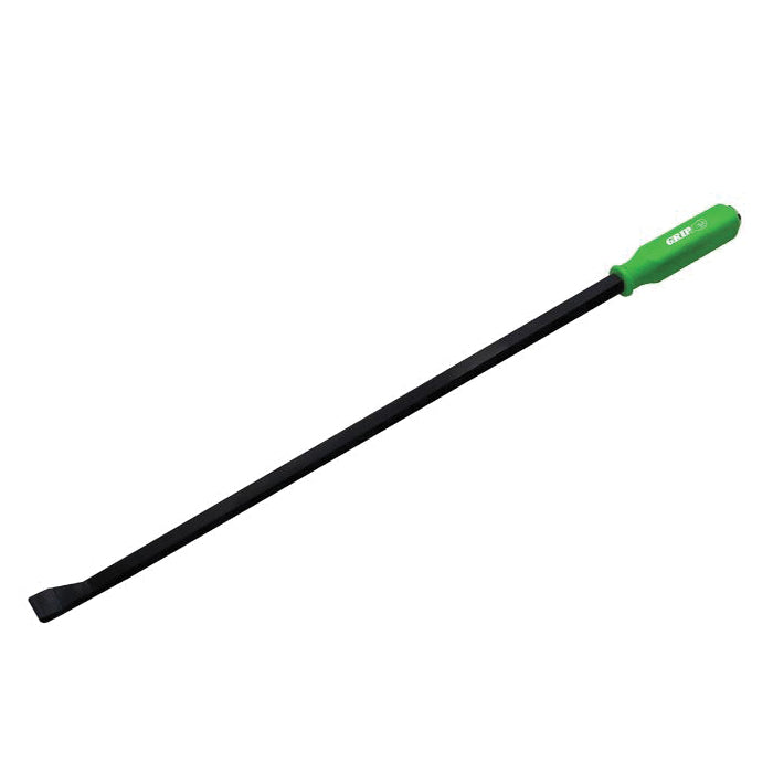 Grip-On Tools 60087 48-Inch Striking Jumbo Pry Bar with green textured handle and black chrome molybdenum steel shaft