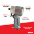 Aircat 1056-XL NITROCAT Impact Wrench - feature callout diagram showing jumbo hammer mechanism, low weight composite housing, patented trigger and ergonomic grip
