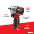 Aircat 1059-VXL Impact Wrench diagram callouts: AIRCAT Muffler System, Patented Grip Design, Patented AIRCAT Design, Vibration Reducing Mechanism