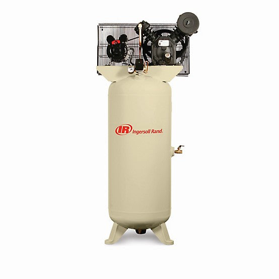 Ingersoll Rand 2340L5-V 5HP 60 Gallon 2-Stage Vertical Air Compressor 175 PSI 230V 3-Phase