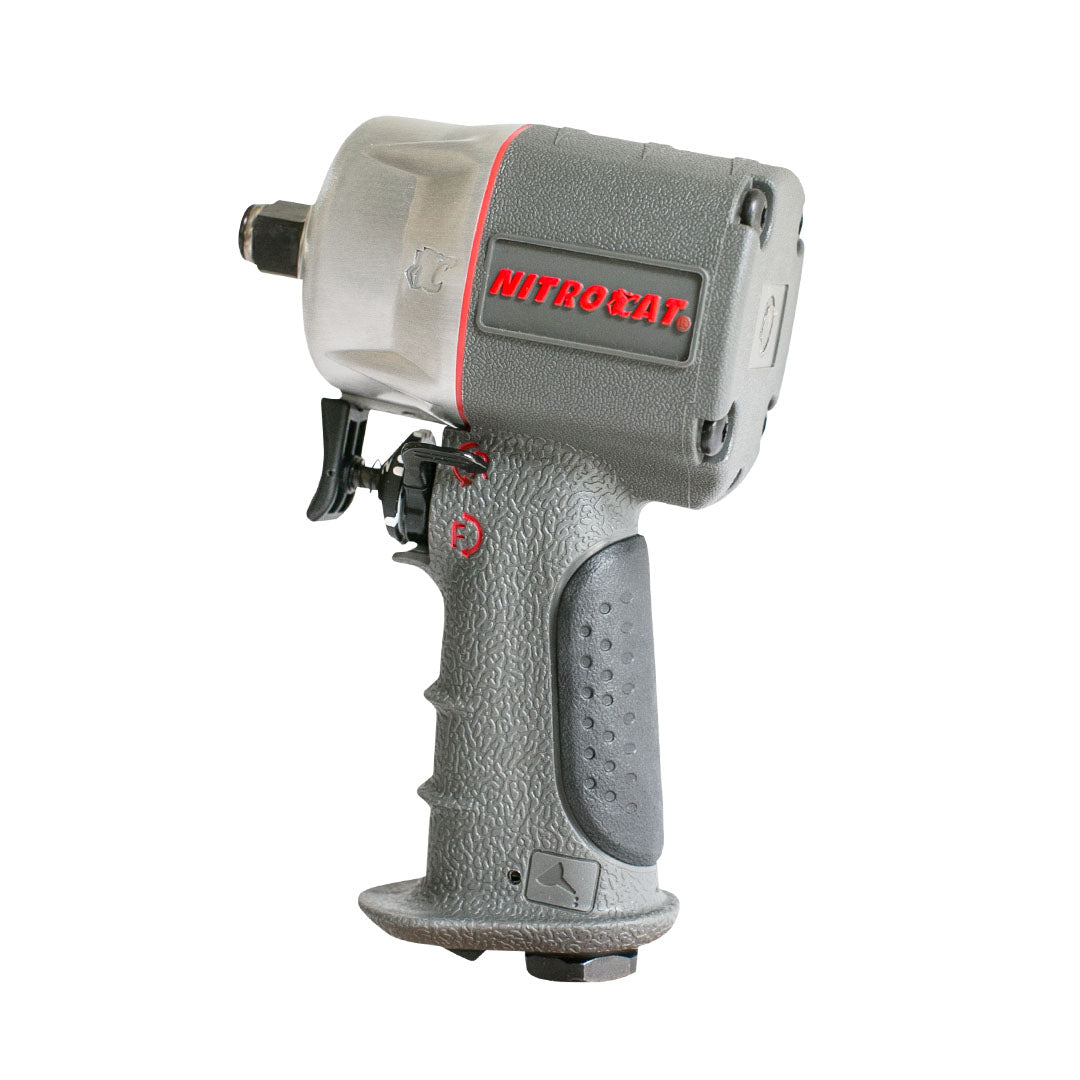 Aircat 1076-XL NITROCAT 3/8" Composite Compact Impact Wrench - front angle view