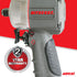 Aircat 1076-XL NITROCAT 3/8" Compact Impact Wrench - close-up with 2-Year Warranty badge