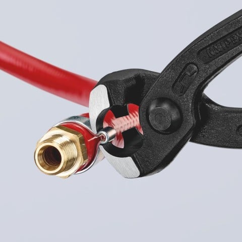 Knipex 10 99 I220 8-3/4" Ear Clamp Pliers with Front and Side Jaws