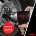 Aircat 1150 lifestyle shot: removing lug nuts with 900 ft-lb max torque and 1,295 ft-lb loosening torque callout