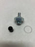 Sure Shot P118 Model A Filler Cap Assembly showing metal cap fitting, rubber check valve ball, and aluminum washer ring