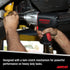 Aircat Nitrocat 1250-K 1/2-Inch Composite Twin Clutch Impact Wrench