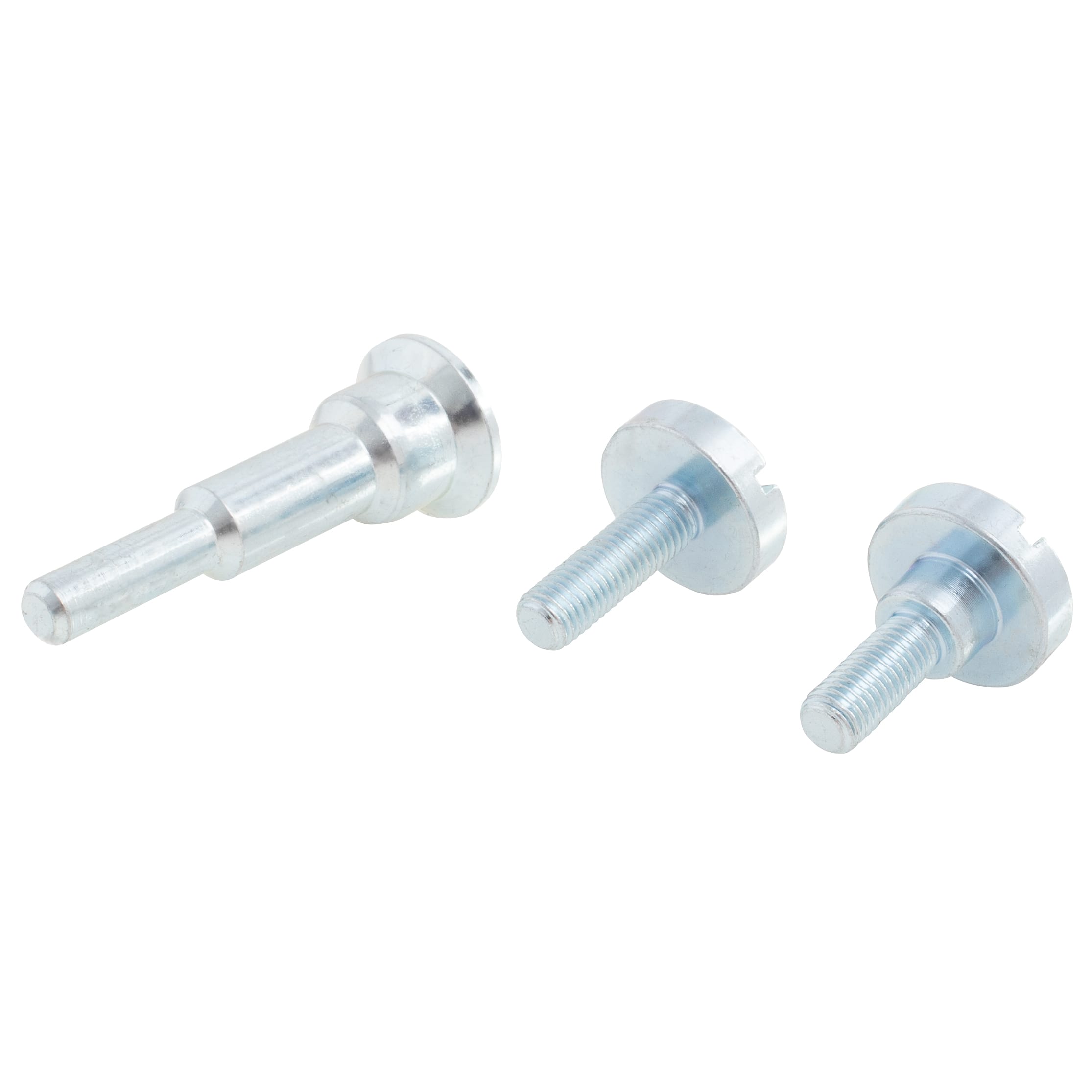 Shark 12935 Mandrel with Shoulder Screw - three-piece set angled view on white