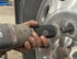 Lisle 13550 Twist Socket removing stripped lug nut on truck wheel