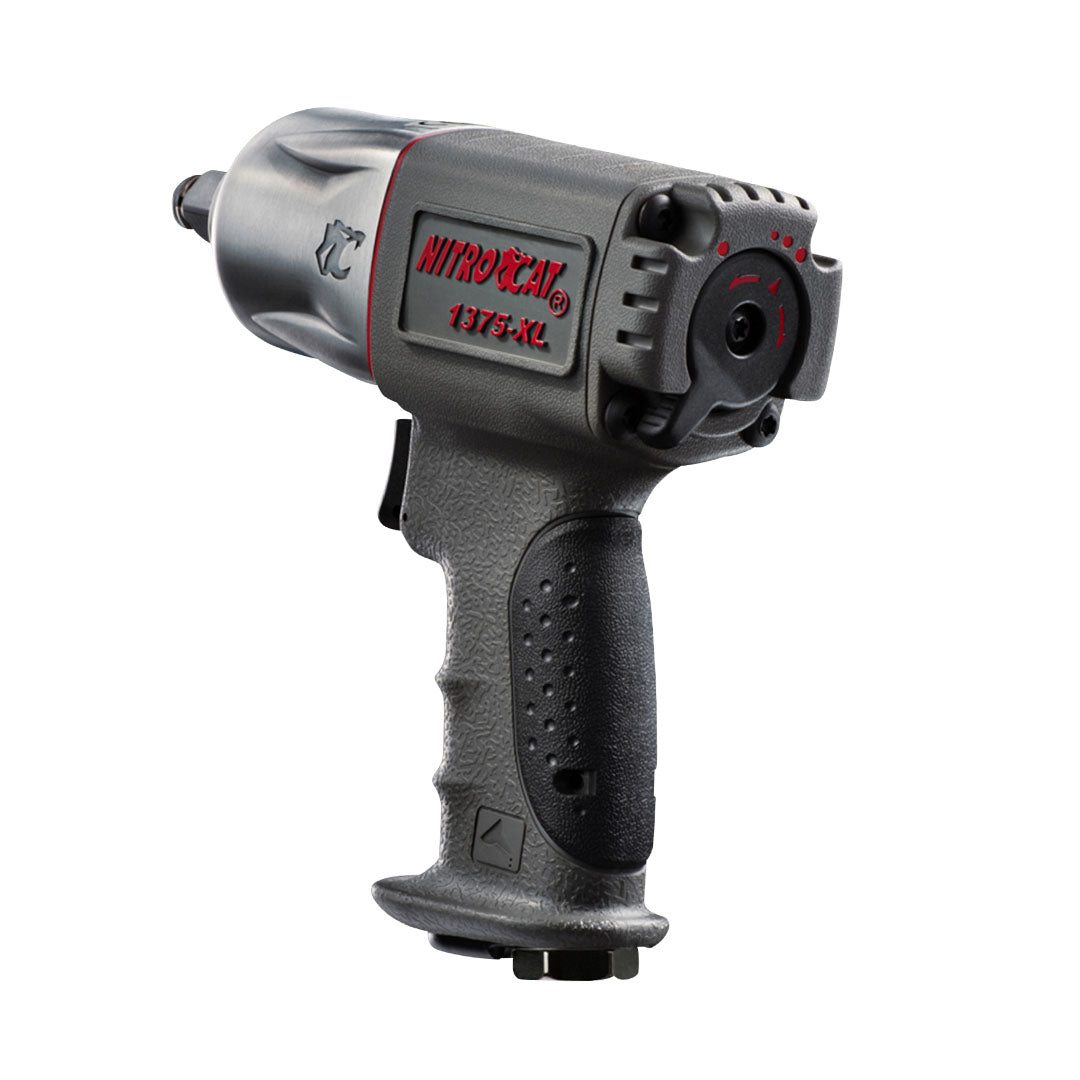 Aircat NitroCat 1375-XL 1/2" Composite Impact Wrench, side view on white background