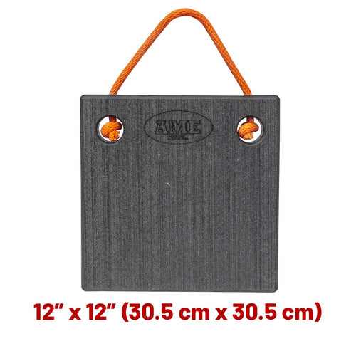 AME International 14465 Titan Jack Plate with Non-Skid Surface, 12 in x 12 in (30.5 cm x 30.5 cm), 100 Ton Capacity
