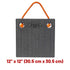 AME International 14465 Titan Jack Plate with Non-Skid Surface, 12 in x 12 in (30.5 cm x 30.5 cm), 100 Ton Capacity
