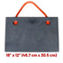 AME International 14466 Titan Jack Plate with Non-Skid Surface, 18" x 12" dimensions shown