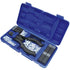 Astro Pneumatic AST-1455 Hand Rivet Stud Setter Kit with rivet studs stored in blue carrying case