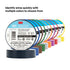 3M Temflex 165 Vinyl Electrical Tape available in multiple colors including black, blue, brown, green, grey, orange, purple, red, white, and yellow