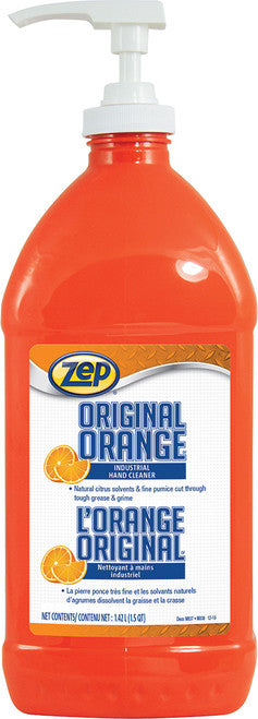 ZEP R44010C Zep Original Orange Industrial Hand Cleaner 1.42L/48 Fl. Oz. - MPR Tools & Equipment
