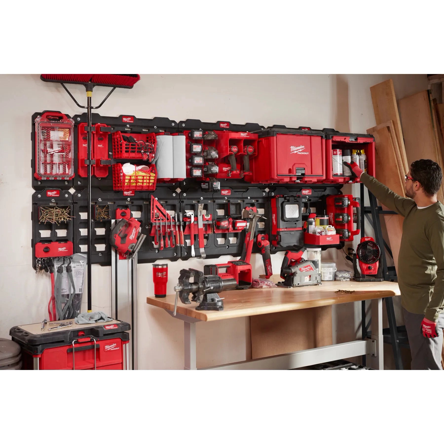 Milwaukee Tool 48-22-8071 PACKOUT Large Magnetic Bin - product view 10